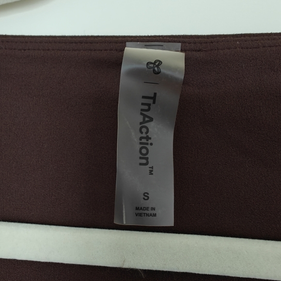 Aritzia TnaBUTTER DANCER LEOTARD Squareneck bodysuit size Small Mocha Brown - Picture 6 of 8